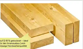 BayWa Konstruktionsvollholz Angebot