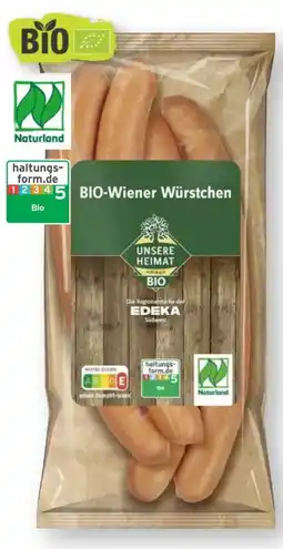 Scheck-in-Center Unsere Heimat Bio Wiener Würstchen Angebot