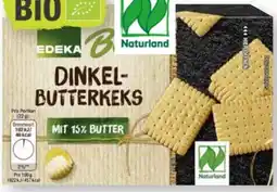 Scheck-in-Center Edeka Bio Dinkel Butterkeks Angebot