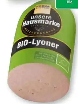 Scheck-in-Center Edeka Südwest Bio Lyoner Angebot