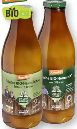 Scheck-in-Center Unsere Heimat Echt & Gut Frische Bio Heumilch Angebot