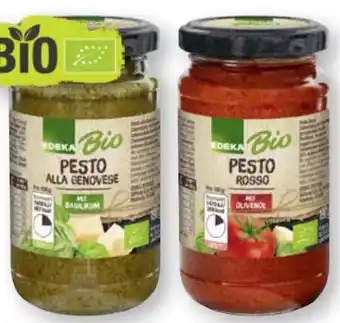 Scheck-in-Center Edeka Bio Pesto alla Genovese Angebot