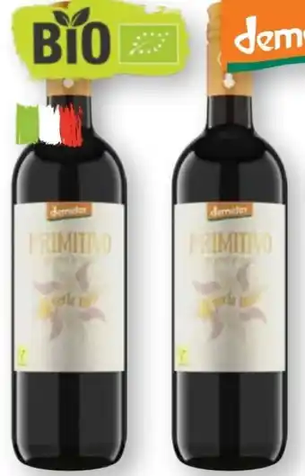 Scheck-in-Center Peter Riegel Bio Perla Terra Primitivo Angebot