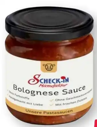 Scheck-in-Center Schenke Manufaktur Sauce Bolognese Angebot