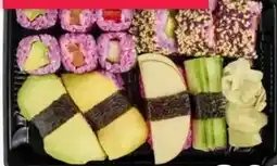 Scheck-in-Center Veganes Sushi in Pink Angebot