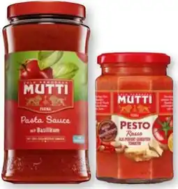 Scheck-in-Center Mutti Pastasauce Angebot
