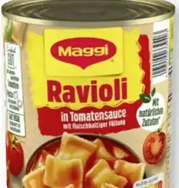 Scheck-in-Center Maggi Ravioli Angebot
