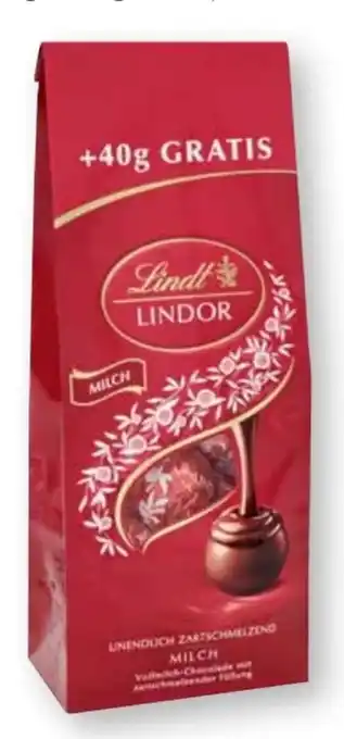 Scheck-in-Center Lindt Lindor Angebot