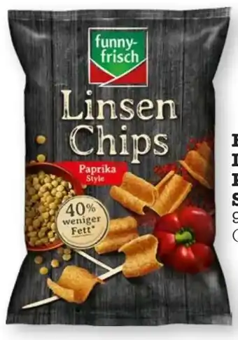 Scheck-in-Center Funny Frisch Linsen Chips Angebot