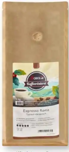 Scheck-in-Center Scheck-in Kaffeerösterei Espresso Roma Angebot