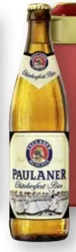 Scheck-in-Center Paulaner Oktoberfestbier Angebot