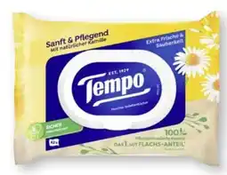 Scheck-in-Center Tempo Feuchte Toilettentücher Angebot