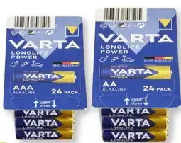 Scheck-in-Center Varta Batterien Longlife Power Angebot