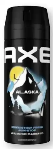 Scheck-in-Center Axe Bodyspray Alaska Angebot