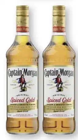 Scheck-in-Center Captain Morgan Original Spiced Gold Rum Angebot