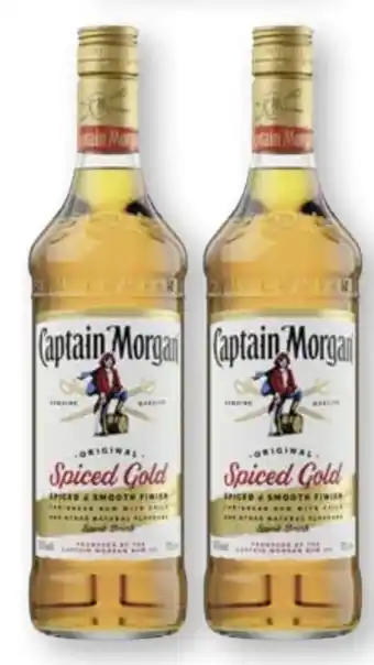 Scheck-in-Center Captain Morgan Original Spiced Gold Rum Angebot