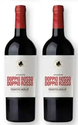 Scheck-in-Center Doppio Rosso Primitivo Merlot Angebot