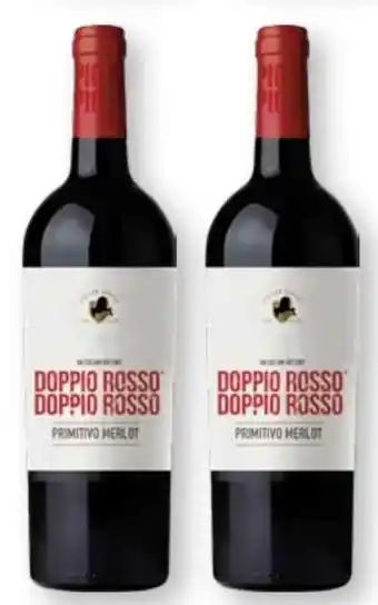 Scheck-in-Center Doppio Rosso Primitivo Merlot Angebot