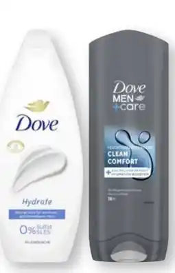 Scheck-in-Center Dove Duschgel Angebot