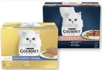 Scheck-in-Center Purina Gourmet Gold Feine Pastete Katzennahrung Angebot