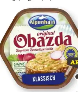 Scheck-in-Center Alpenhain Original Obazda Klassich Angebot