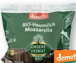 Edeka Unsere Heimat Echt & Gut Bio-Heumilch Mozzarella Angebot