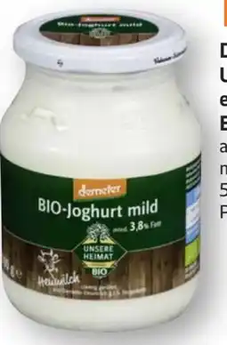 Edeka Unsere Heimat echt & gut Bio-Joghurt mild Angebot