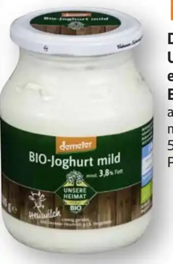 Edeka Unsere Heimat echt & gut Bio-Joghurt mild Angebot