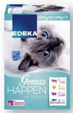 Edeka Edeka Genuss-Happen Katzennahrung Angebot