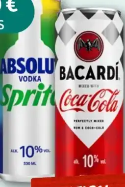 nahkauf Absolut Vodka Sprite Angebot