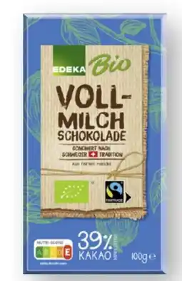 Edeka Edeka Bio Vollmilchschokolade Angebot