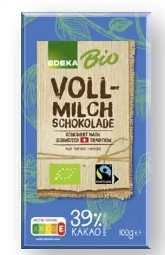 Edeka Edeka Bio Vollmilchschokolade Angebot