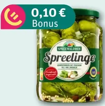 nahkauf Spreewaldhof Spreelinge Gewürzgurken Angebot