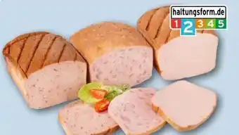 REWE Center Metzgerei Wilhelm Brandenburg Bayerischer Leberkäse-Aufschnitt Angebot