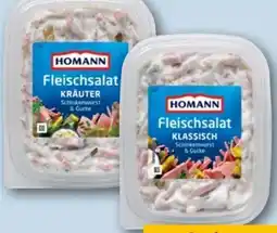 REWE Center Homann Fleischsalat Angebot