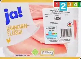 REWE Center ja! Frisches Hähnchen-Brustfilet Angebot