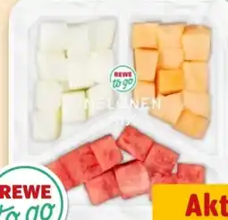 REWE Center Rewe to go Melonen Mix Angebot