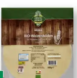 Edeka Unsere Heimat Echt & Gut Bio Weizenböden Angebot