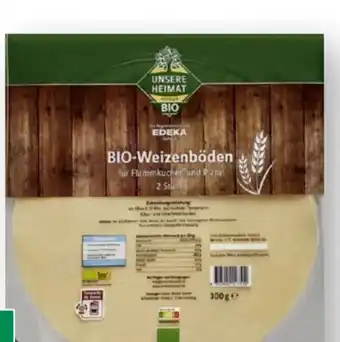 Edeka Unsere Heimat Echt & Gut Bio Weizenböden Angebot