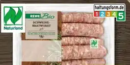 REWE Center Rewe Bio Schweine Bratwurst Angebot