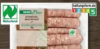 REWE Center Rewe Bio Schweine Bratwurst Angebot