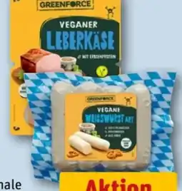 REWE Center Greenforce Veganer Leberkäse Angebot