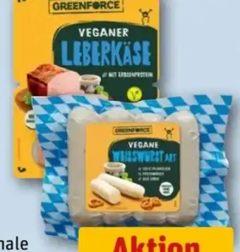 REWE Center Greenforce Veganer Leberkäse Angebot