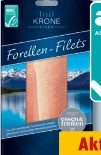 REWE Center Krone Fisch Forellen-Filets Angebot