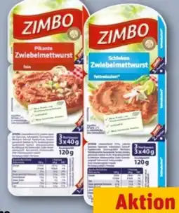 REWE Center Zimbo Zwiebelmettwurst Angebot