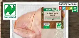REWE Center Rewe Bio Hähnchen halb Angebot