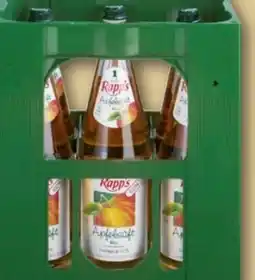 REWE Center Rapp's Kelterei Apfelsaft Angebot