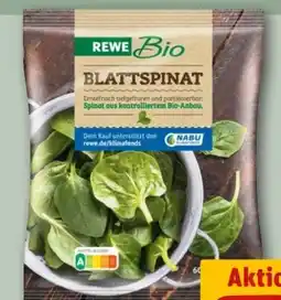 REWE Center Rewe Bio Bio-Blattspinat tiefgefroren Angebot