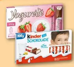 REWE Center Ferrero Kinder Schokolade Angebot