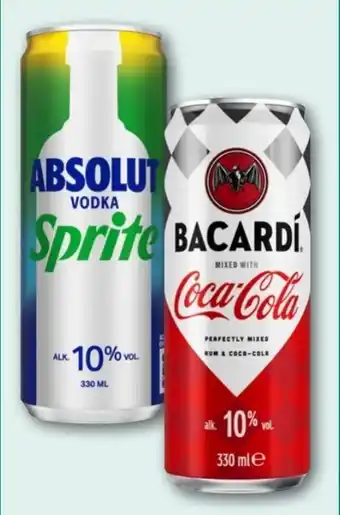 REWE Center Absolut Vodka Sprite Angebot